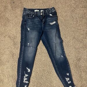 Kancan Distressed Blue Jeans
